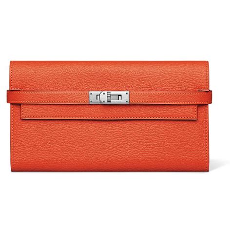 hermes compact wallet zipper|hermes kelly wallet price.